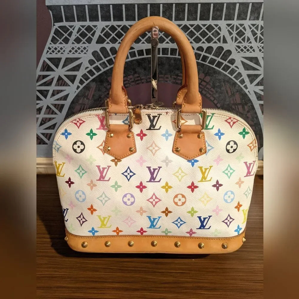 Louis Vuitton Takashi Murakami 2003 Alma PM - Picture 3 of 17